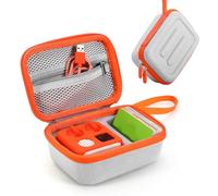 OCXLLEATLY Custodia da viaggio compatibile con Yoto Mini edizione 2024, custodia rigida in EVA per lettori audio e musicali, schede audiolibri e cavo di ricarica (grigio)