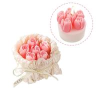 OCYEMY Candele Profumate Offerta Personalizzate: Candele Rosse Grandi, Bomboniere Laurea per Matrimonio Complete, Candele Compleanno per Casa Nuova, Natale, Maestre Fine, Regalo Donna Originale Utile