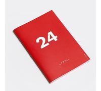 OD OCTÀGONDESIGN 2024 Planner Big Monthly | Formato A4 | Rosso