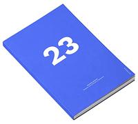 OD OCTÀGONDESIGN Agenda mensile 2023 PLUS A4, blu