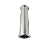 OD19-51mm & 1.5" 2" Tri Clamp Spool Tube, 304/316L Stainless Steel With Ferrule 100mm/200mm Length(100mm-45mm x Ferrule 64,SUS304)