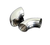 OD38mm 1.5mm Pipe 304 Stainless Steel Weld 90 Degree Elbow Pipe Fitting Homebrew YZWRWRMKTB
