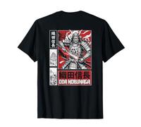Oda Nobunaga Samurai Signore della Guerra Giapponese Sengoku Maglietta