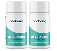 odaban - Polvere per piedi e scarpe, riduce l'odore di piedi e scarpe, riduce i germi contro batteri e funghi, lega l'umidità per una freschezza di lunga durata, ideale per piedi di sudore e scarpe