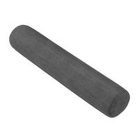 Odaima Cuscino Rotondo Cilindrico con Chiusura Cervicale Rotolo Cilindro Cuscino,Memory Foam Ergonomico per Cervicale, Cilindrico per Letto Divano,Gambe,Schiena(Grigio scuro,12cmx50cm)
