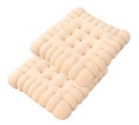 Odaima Set 4/2/1 Cuscini Biscotto per Sedia da Cucina,40x42cm Confortevole Cuscini Coprisedia da Pranzo,Velluto di Cristallo,Lavabili Cuscino per sedie per Cucina Interna(Color 2,40x42cm2pcs)