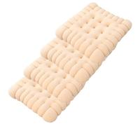 Odaima Set 4/2/1 Cuscini Biscotto per Sedia da Cucina,40x42cm Confortevole Cuscini Coprisedia da Pranzo,Velluto di Cristallo,Lavabili Cuscino per sedie per Cucina Interna(Color 2,40x42cm 4pcs)