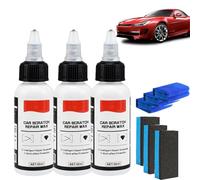 Odalit Ultimate Paint Restorer, Odalit Car Scratch Repair Wax, Odalit Beeswax Spray, Car Paint Restorer with Sponge & Wipe, Car Polish, Multi-Effect Protection, for All Vehicles (3Pcs)