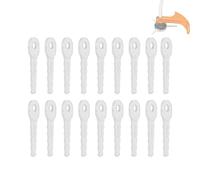 Odashen 18 lame di ricambio in plastica per Stihl FS55 FS56 FS70 FS80 FS90 FS94 FS110 FS130 KM55 KM56 KM90 KM94 KM110 KM130, testine per decespugliatore: 4002 710 2176 400 02 71 0 2189 99906-1566 385