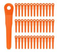 Odashen Confezione da 40 lame in plastica per Stihl PolyCut 6-2, 6-3, 7-3, 28-2, 48-2, 27-3, 47-3, Stihl PolyCut Head