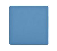 ODAWA Borsa per trucco in tessuto magico autoadesivo, 45 cm, organizer per trucchi da viaggio blu acciaio, involucri autoadesivi per elettronica