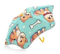 ODAWA Carino Cani e Ossa Bambini Ombrelli Antivento Infrangibile Bastone Pioggia Ombrelli Ombrelli per Bambini Pioggia