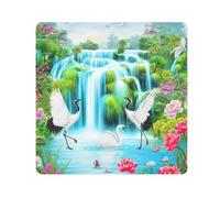ODAWA Copertura protettiva per fotocamera, con scena a cascata, panno autoadesivo 55,1 x 55,1 cm, panno magico autoadesivo per fotocamera, obiettivo, computer portatile