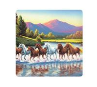 ODAWA Magic Wrapper Panno 35 cm, per dipingere cavalli di fiume che corrono magici, flessibile, pieghevole, autoadesivo, borsa per il trucco, panno leggero per obiettivo della fotocamera