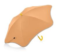 ODAWA Ombrelli antivento per bambini, marrone sabbia ombrelli per bambini antivento protezione UV Classic Stick ombrelli