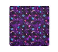 ODAWA Panni autoadesivi 35,1 x 35,1 cm con stelle e sfumature nere antigraffio per obiettivo fotocamera e obiettivo