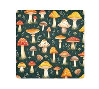 ODAWA Panno autoadesivo 35,1 x 35,1 cm vintage verde fungo panno multiuso per fotocamera, obiettivo, computer portatile