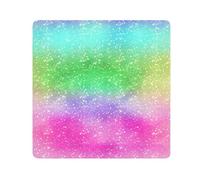 ODAWA Panno autoadesivo 45 x 45 cm colorato gradiente arcobaleno colori anti-graffio lente avvolgimento portatile borsa cosmetica per viaggi