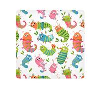 ODAWA Panno multiuso autoadesivo a forma di bruco, 55,1 x 55,1 cm, protezione per fotocamera e obiettivo