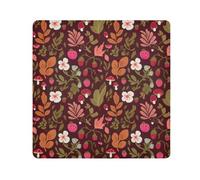 ODAWA Panno multiuso autoadesivo con fiori di bosco, 55,1 x 55,1 cm