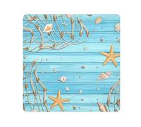 ODAWA Panno multiuso rustico in legno morbido blu autoadesivo panno 55,1 x 55,1 cm anti graffio attrezzature Wrap Pouch Storage