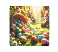 ODAWA Pellicola protettiva per fotocamera Happy Easter Basket, panno autoadesivo 35,1 x 35,1 cm, protezione per fotocamera e obiettivo