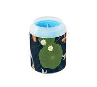 ODAWA Pulitore per zampe di cane con giglio verde e setole morbide in silicone per pulire le zampe fangose