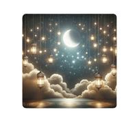 ODAWA Stelle Moon Lanterns Panno autoadesivo 55 x 55 cm Panno autoadesivo Pellicola Protettiva Avvolgitore Anti Graffio Attrezzature Wrap Storage Pouch