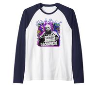 ODB Ol Dirty Ba-ard Graff Riconosce Hip Hop Rap Anni '90 Vintage Maglia con Maniche Raglan