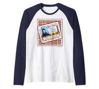 ODB Ol Dirty Ba-ard ID Return 36 Camere Wu Tang Mix Zoo Maglia con Maniche Raglan