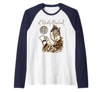 ODB Ol Dirty Ba-ard Murale Graffiti Hip Hop 90s Rap Gangsta Maglia con Maniche Raglan