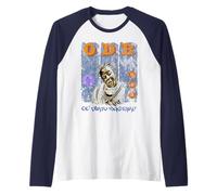 ODB Ol Dirty Ba-ard Murale Retro Brooklyn Zoo Anni '90 Hip Hop Maglia con Maniche Raglan