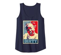 ODB Ol Dirty Ba-ard Propaganda Anni '90 Hip Hop Rap Icona Pop Art Canotta, Donna, Navy, L