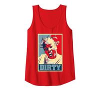 ODB Ol Dirty Ba-ard Propaganda Anni '90 Hip Hop Rap Icona Pop Art Canotta, Donna, Rosso, M