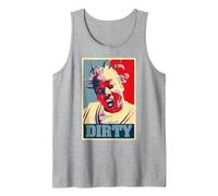 ODB Ol Dirty Ba-ard Propaganda Anni '90 Hip Hop Rap Icona Pop Art Canotta, Uomo, Grigio Melange, L