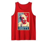 ODB Ol Dirty Ba-ard Propaganda Anni '90 Hip Hop Rap Icona Pop Art Canotta, Uomo, Rosso, XL