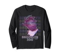 ODB Old Dirty Ba-ard Brooklyn Zoo Glitch Rap Hip Hop Anni '90 Maglia a Manica