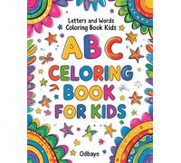 Odbayo ABC Coloring Book for Kids: Over 100 Alphabet Letter and Word Illustrations with Concrete Images for Kids and Toddlers