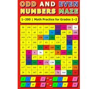 Odd and Even Numbers Maze: 1-200 | Math Practice for Grades 1-2