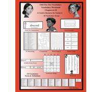 Odd One Out Vocabulary Vocabulary Workbook Chapters 6-10: A Creative Resource for Teachers!
