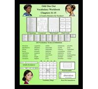 Odd One Out Vocabulary Workbook Chapters 11-15: A Creative Resource for Teachers!