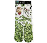 Odd Sox Calze Crew Uomo Family Guy Dollar Pour Bianco Taglia 6-13