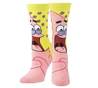 Odd Sox, Nickelodeon SpongeBob SquarePants Cartoon Socks, Uomo e Donna, Assortiti, Grande Patrizio, Medium