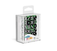 ODD400044 - OAKIE DOAKIE DICE D6 DICE 12 MM GLOW IN THE DARK - BIOHAZARD (36)
