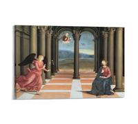 Oddi Altarpiece - The Annunciation-Raphael Poster Cool Artworks Painting Wall Art Print Canvas Hanging Picture Poster 40,6 x 61 cm
