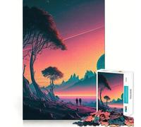 Ode al Romanticismo Puzzle da 1000 pezzi per adulti Puzzle per migliorare la memoria Rilassamento delicato Taglio preciso Regalo per le vacanze (50x75cm)