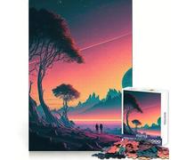 Ode al Romanticismo Puzzle da 1000 pezzi per adulti Puzzle per migliorare la memoria Rilassamento delicato Taglio preciso Regalo per le vacanze (50x75cm)