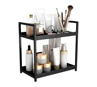 Ode - Scrivania a 2 livelli, organizer da scrivania multifunzionale per la cucina, libreria da scrivania, supporto per trucchi, piano di lavoro per camera da letto