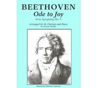 Ode to Joy, Clarinet & Piano by Beethoven (2004) Sheet music