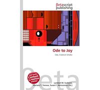 Ode to Joy: Ode, Friedrich Schiller